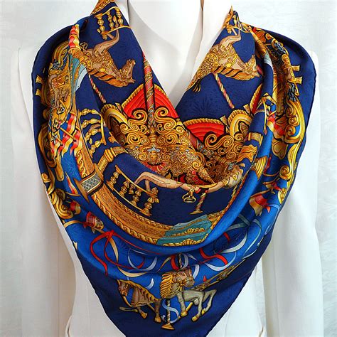 Silk scarf Hermès